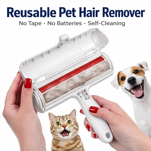 Reusable Pet Hair Remover Roller – Remove Fur in Seconds