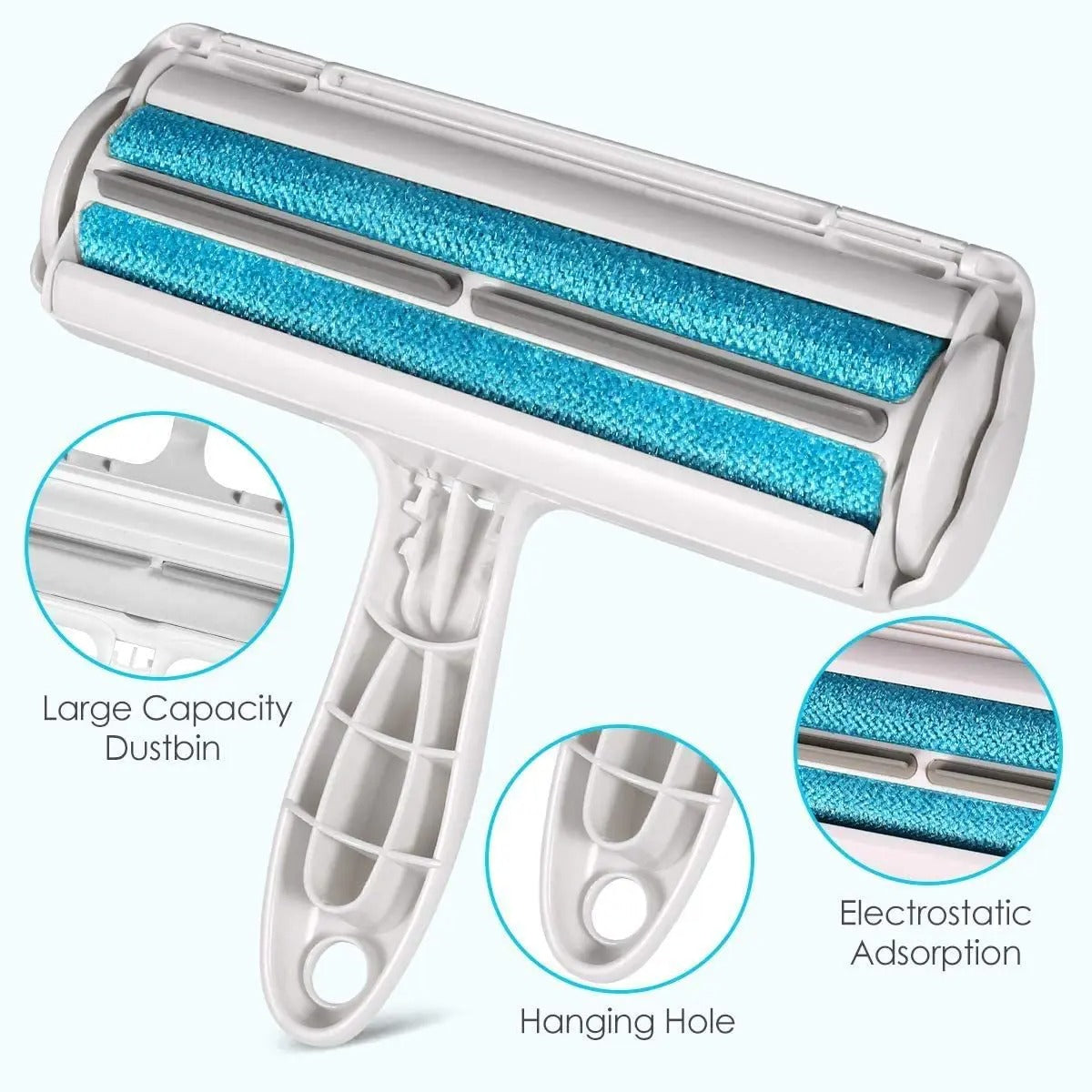 Reusable Pet Hair Remover Roller – Remove Fur in Seconds