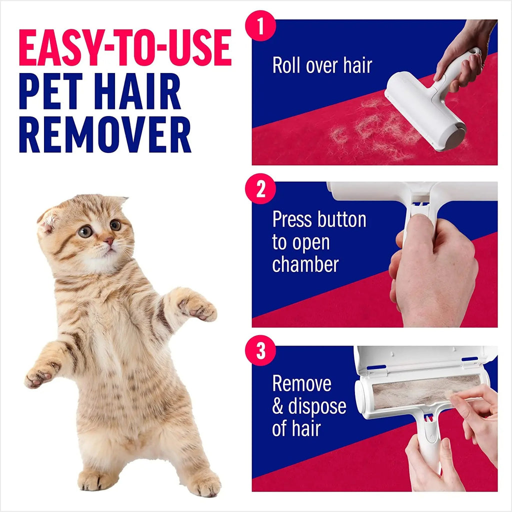 Reusable Pet Hair Remover Roller – Remove Fur in Seconds